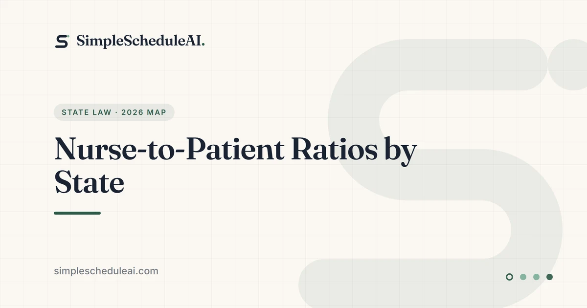 Nurse-to-Patient Ratios by State: The 2026 Map