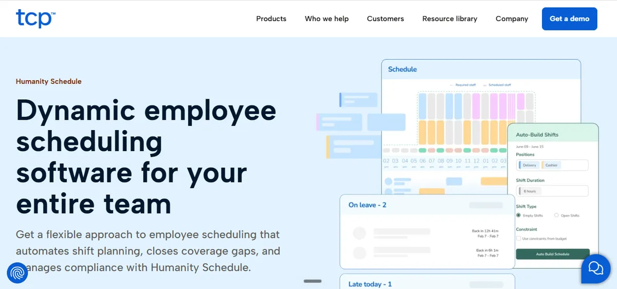 ScheduleAnywhere, now redirecting to TCP Humanity Schedule