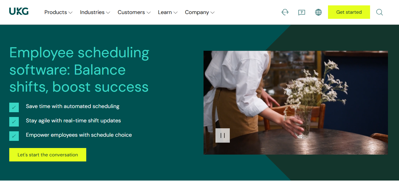 UKG workforce management platform for large health systems